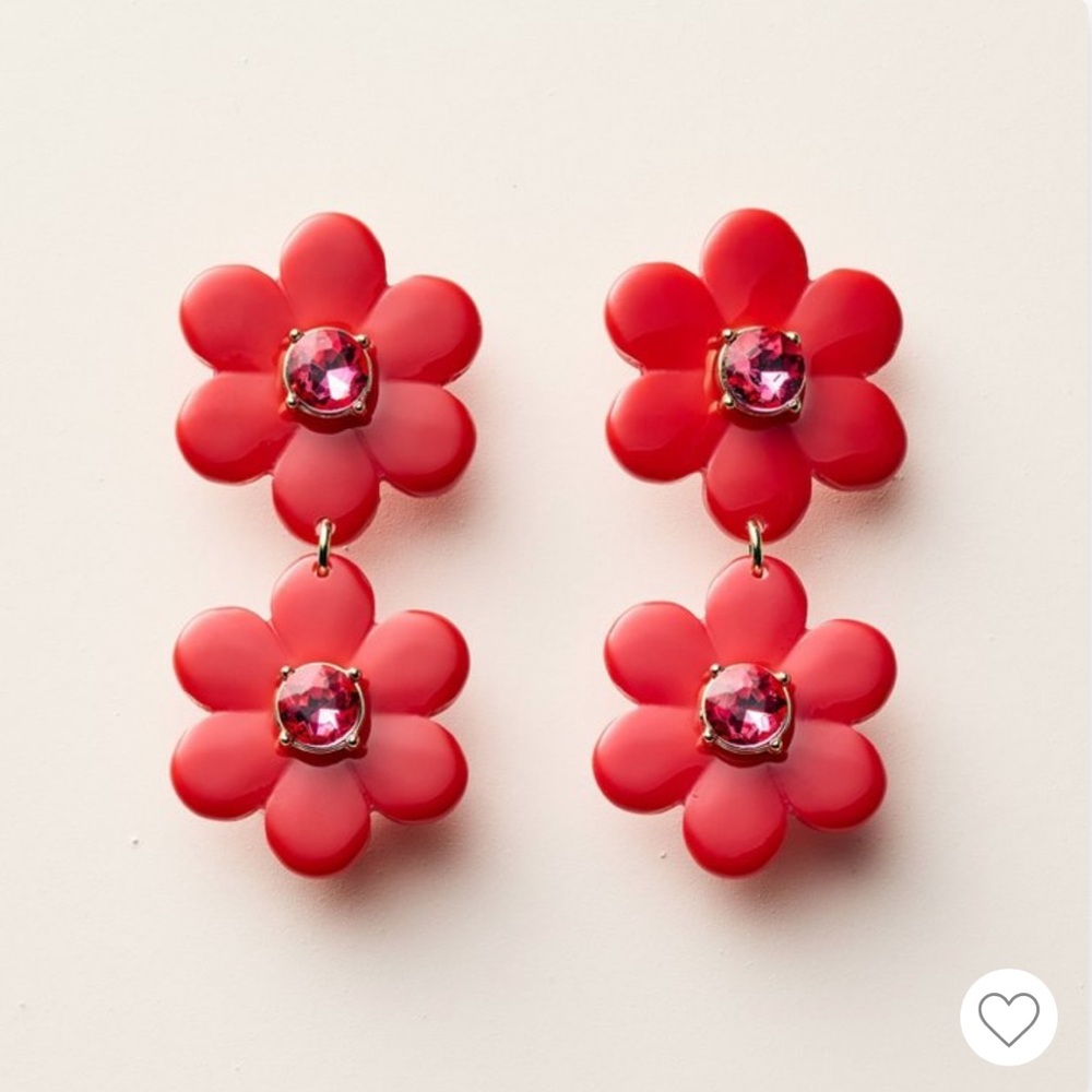 NWOT Kate Spade x Target Floral Earrings